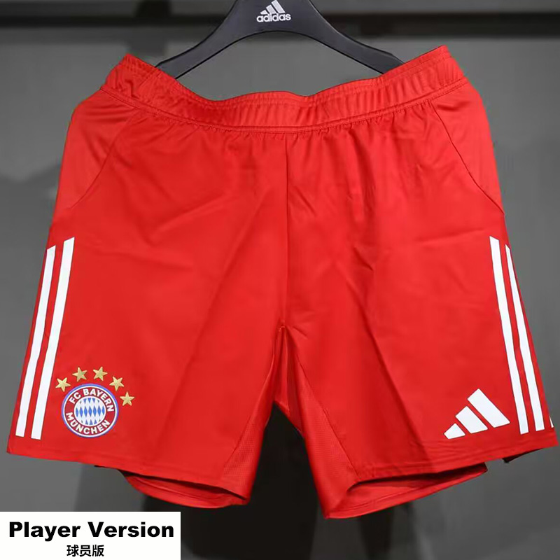 25-26 Bayern Home Player Version Shorts Pants (High Quality)(球员短裤)