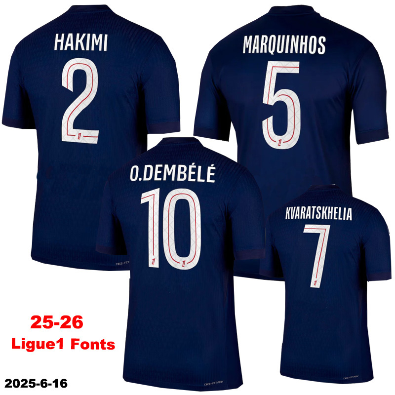 25-26 PSG Third 1:1 Fans Soccer jersey