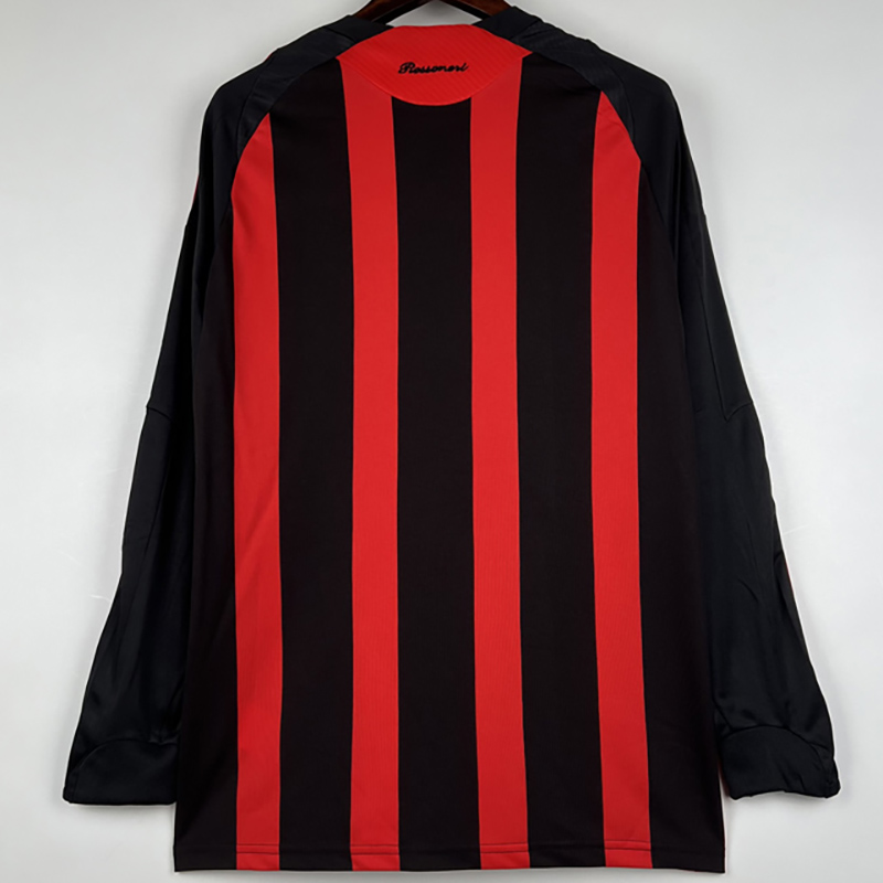 2008-2009 ACM Home Long Sleeve Retro Soccer Jer...