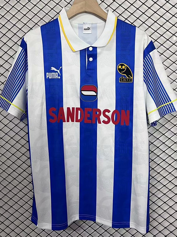 1994-1995 Sheffield Wednesday Home Retro Soccer Jersey