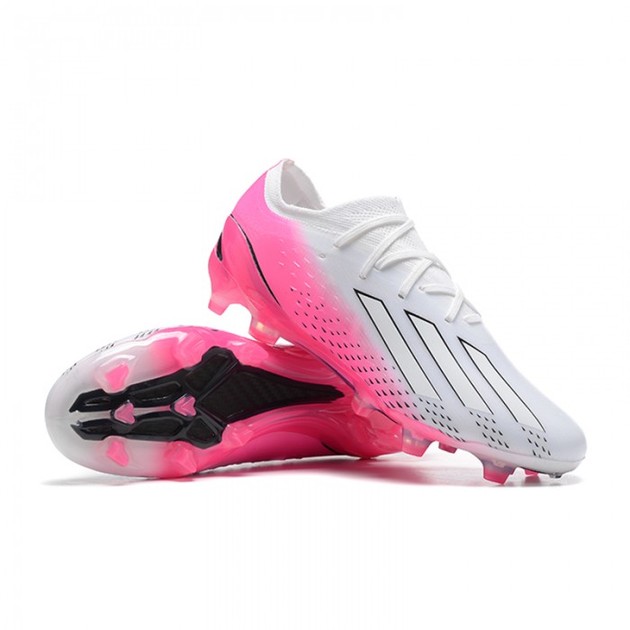 X Speedportal .1 2022 World Cup Boots FG Soccer Shoes-White/Pink-4048178