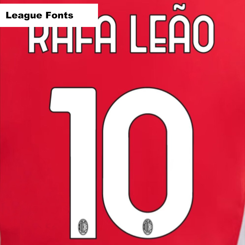 25-26  ACM Red Home 1：1 Fans Soccer Jersey