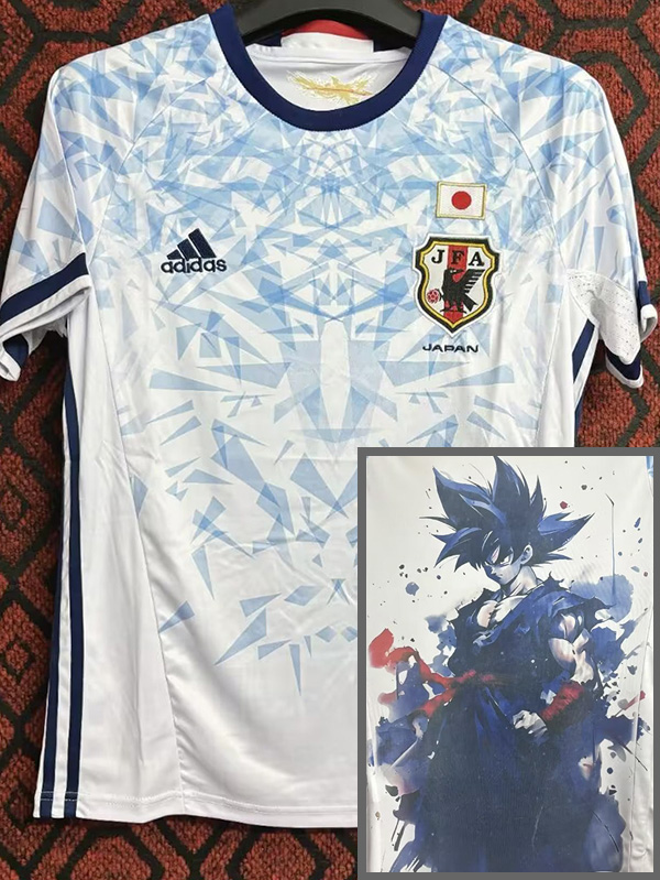 2016-2017 Japan Away Retro Soccer Jersey (Print  Anime)背后悟空动漫