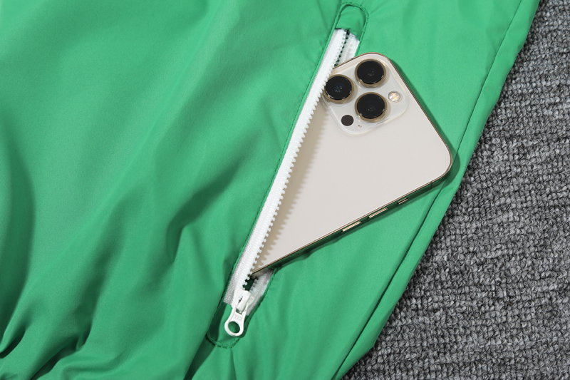 24-25 Mexico White-Green Windbreaker