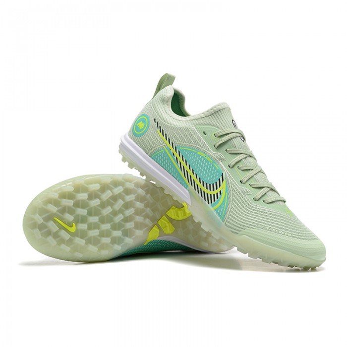 Zoom Vapor 14 Pro TF Soccer Shoes-Grey/Green-6255322