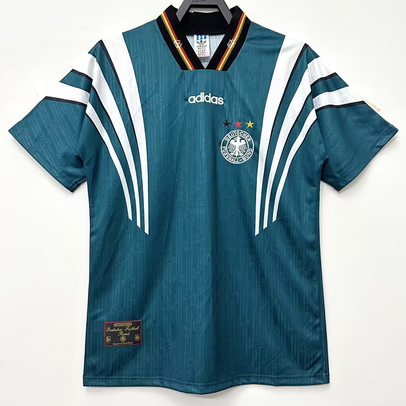 1996 Germany Away Retro Soccer Jersey