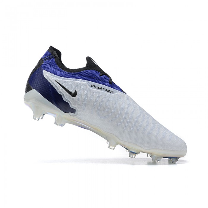 Air Zoom Mercurial Vapor XV Elite FG Soccer Shoes-White/Blue-9956053