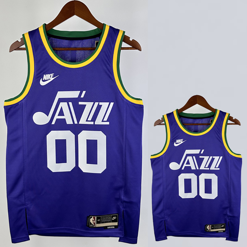 23-24 JAZZ CLARKSON #00 purple Top Quality Top ...