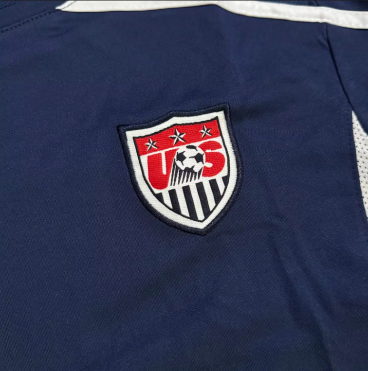 2002 USA Away Retro Soccer Jersey