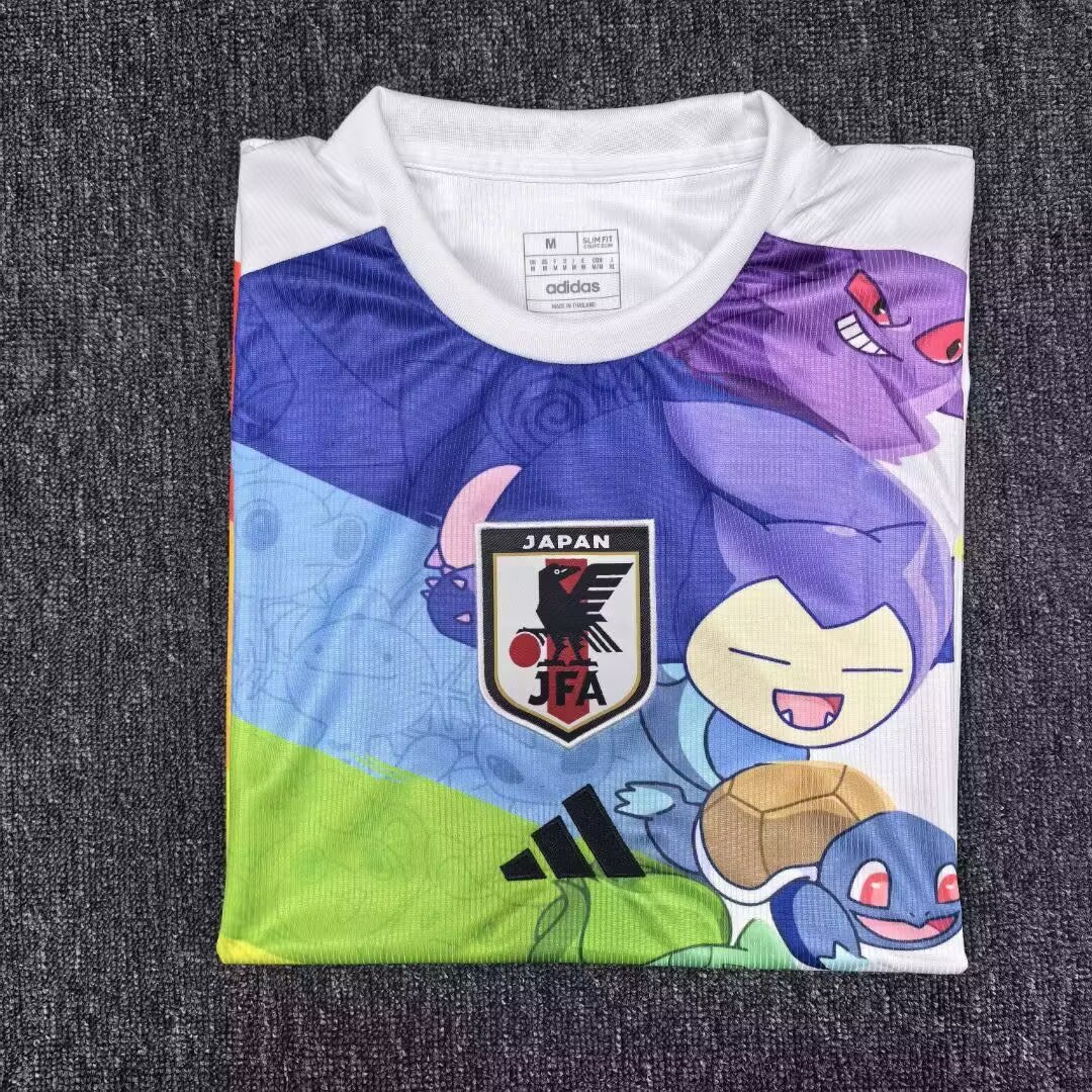 25-26 Japan White Special Edition Fans Soccer Jersey *数码动画