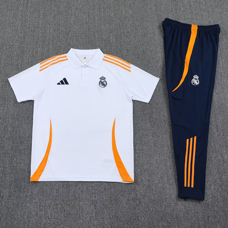 25-26 RMA White Polo Tracksuit