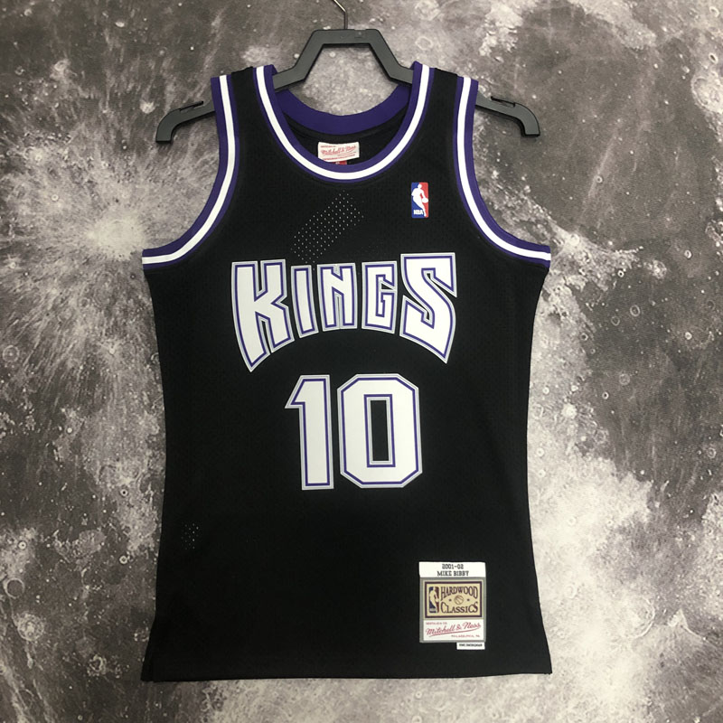 2001 Kings BIBBY #10 Black Retro Top Quality Ho...