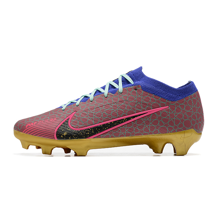 Air Zoom Mercurial Vapor XV Elite FG Bonded Pack Soccer Shoes-Wine Red/Blue-388172