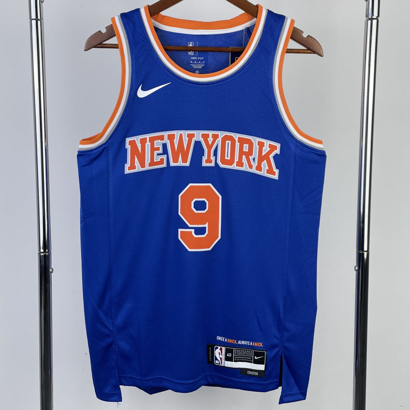 22-23 KNICKS BARRETT #9 Blue Top Quality Hot Pr...