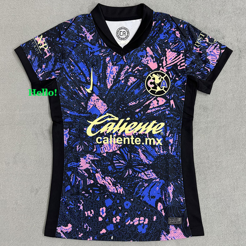 24-25 Club America Third Women Soccer Jersey (女)