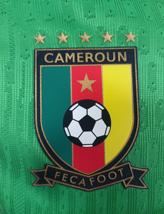 25-26 Cameroon Green Player Version Soccer Jersey