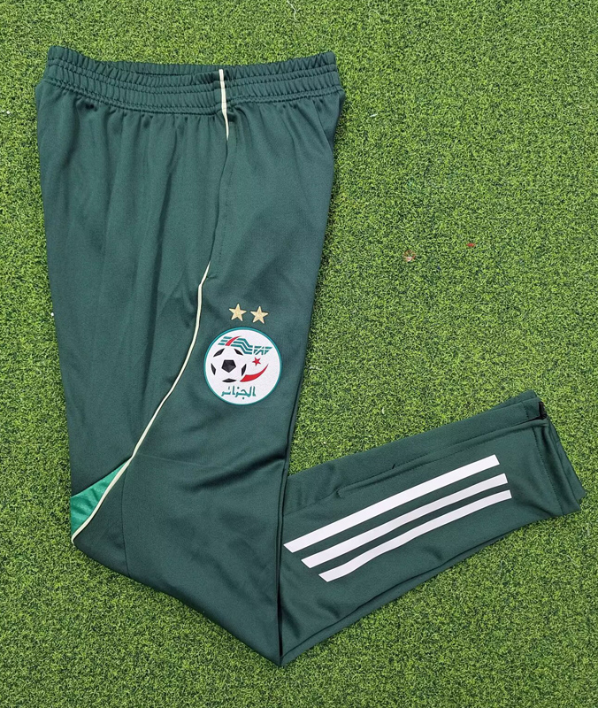25-26 Algeria Dark green Training Long Pants (Have Pocket)