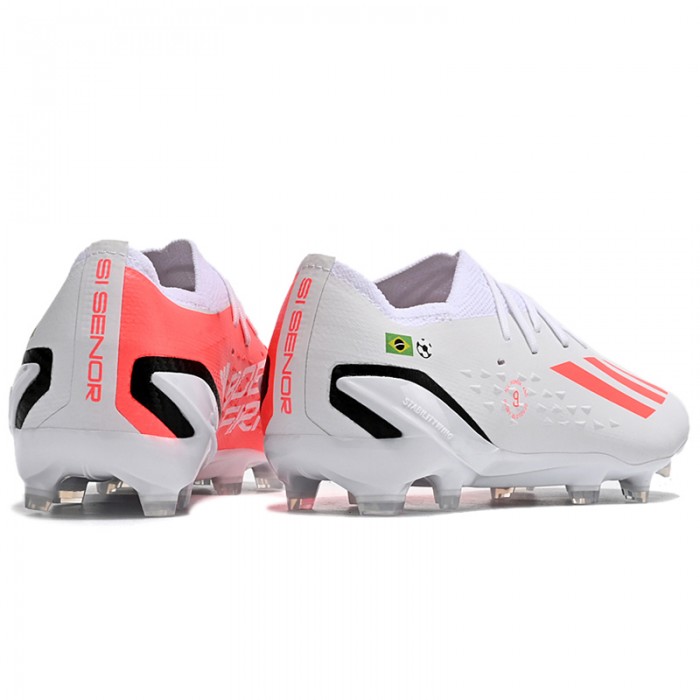 X 23 .1 FG Soccer Shoes-White/Pink-3343734