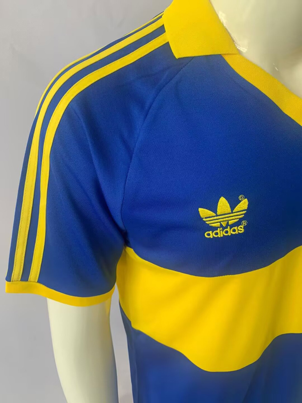 1985-1986 Boca Juniors Home Retro Soccer Jersey
