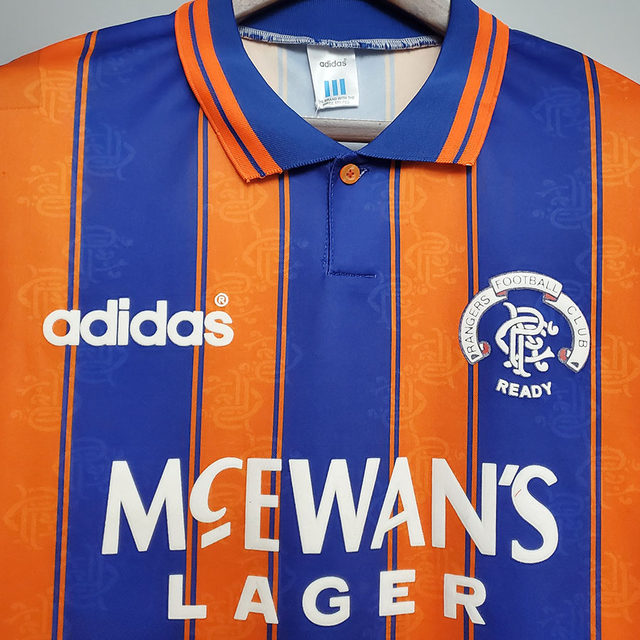 1993-1994 Rangers Away Retro Soccer Jersey