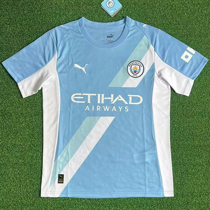 2025 Man City Home CWC Edition Fans Soccer Jersey (世俱杯版)