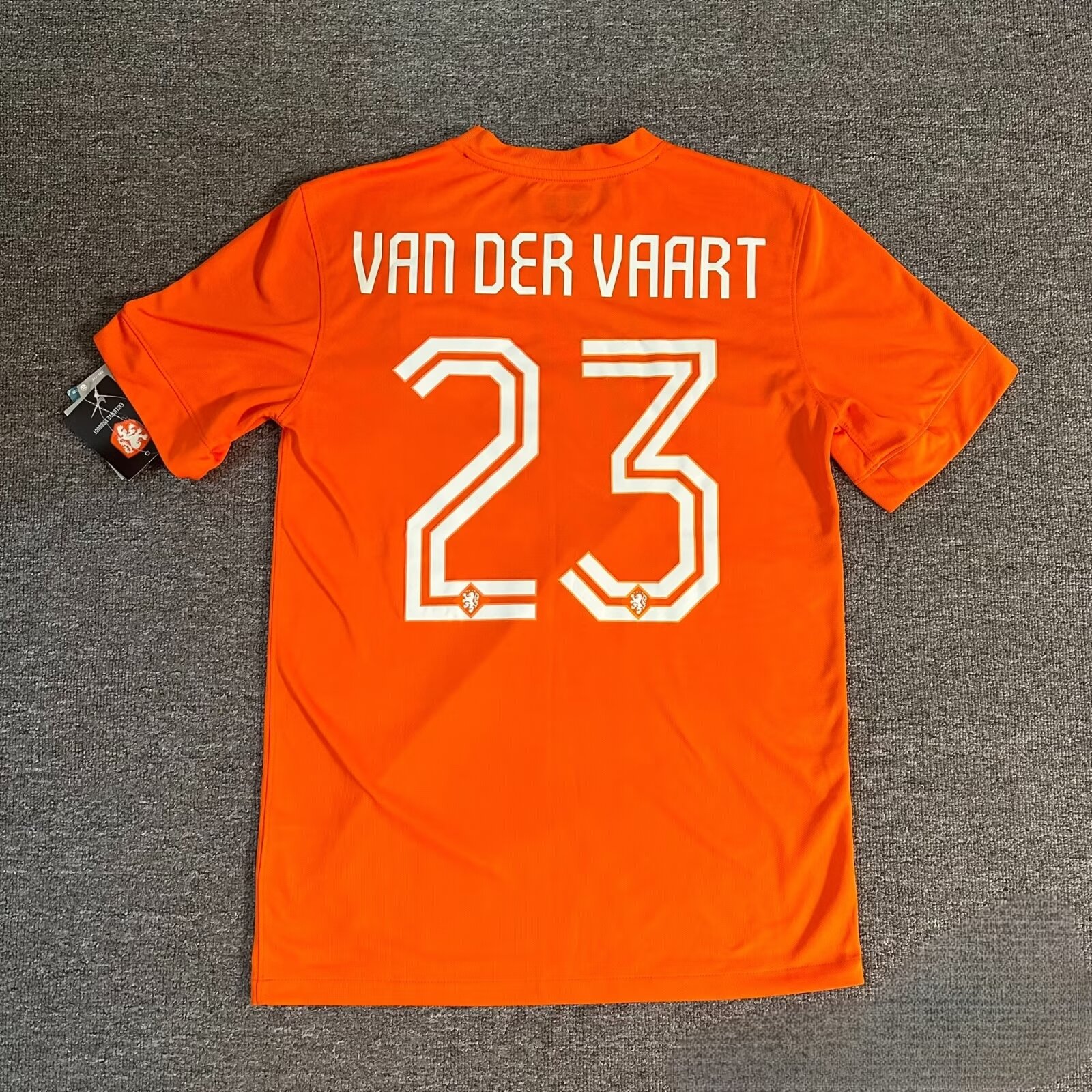 2014 Netherlands Home Retro Soccer Jersey
