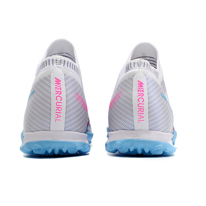 Vapor 15 Academy TF Soccer Shoes-White/Blue-172421