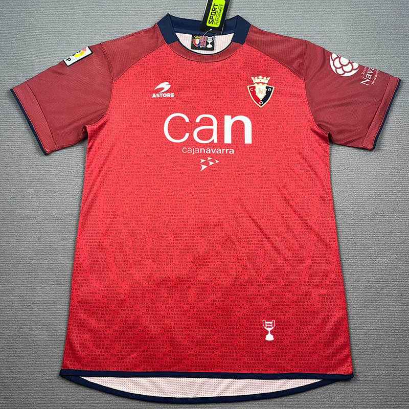 2004-2005 Osasuna Home Retro Soccer Jersey