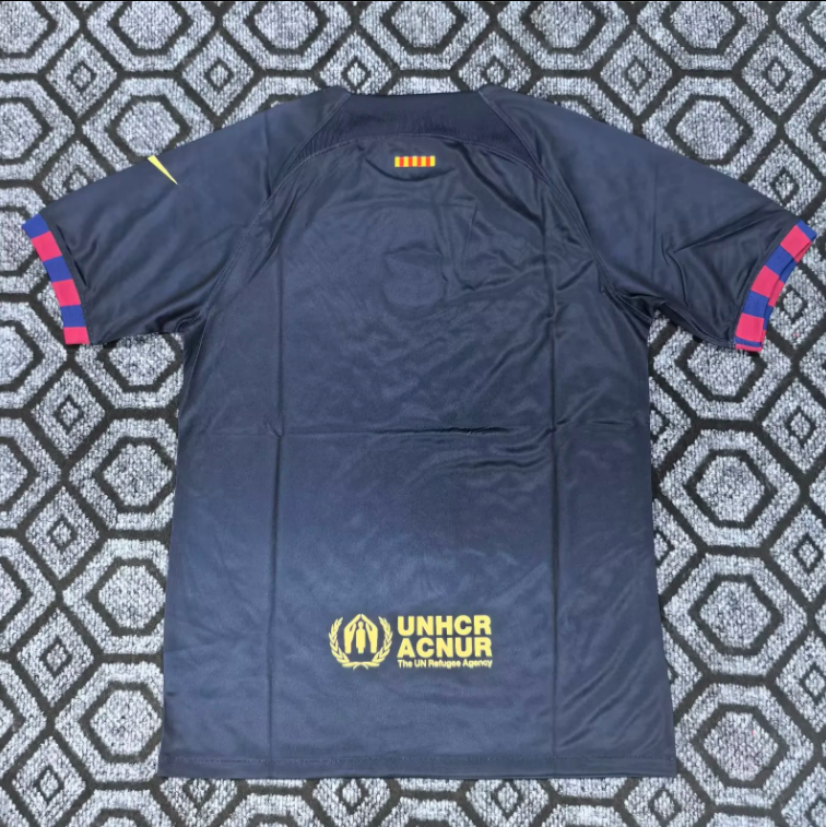 22-23 Bar blue Fans  Retro Soccer Jersey