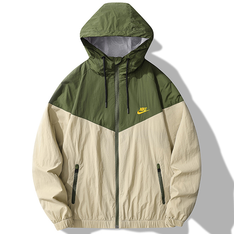 2025 New NK Green khaki Windbreaker