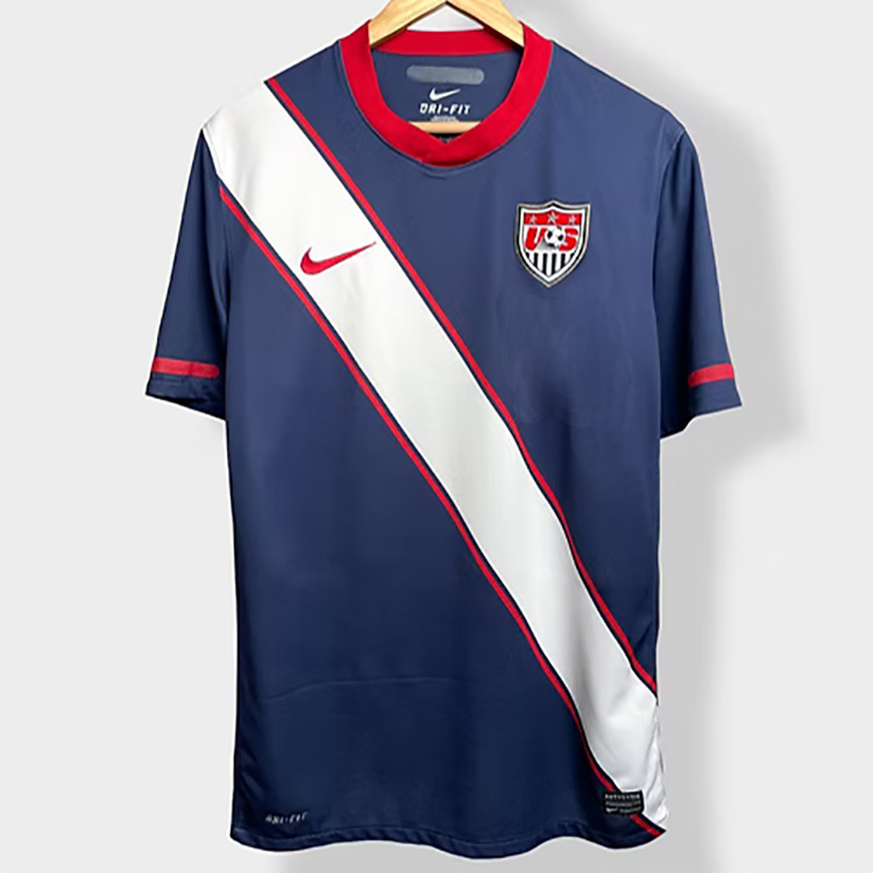 2010 USA Away Retro Soccer Jersey