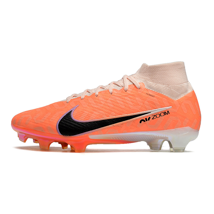 Air Zoom Mercurial Superfly IX Elite FG High Soccer Shoes-Orange/Gray-2274671