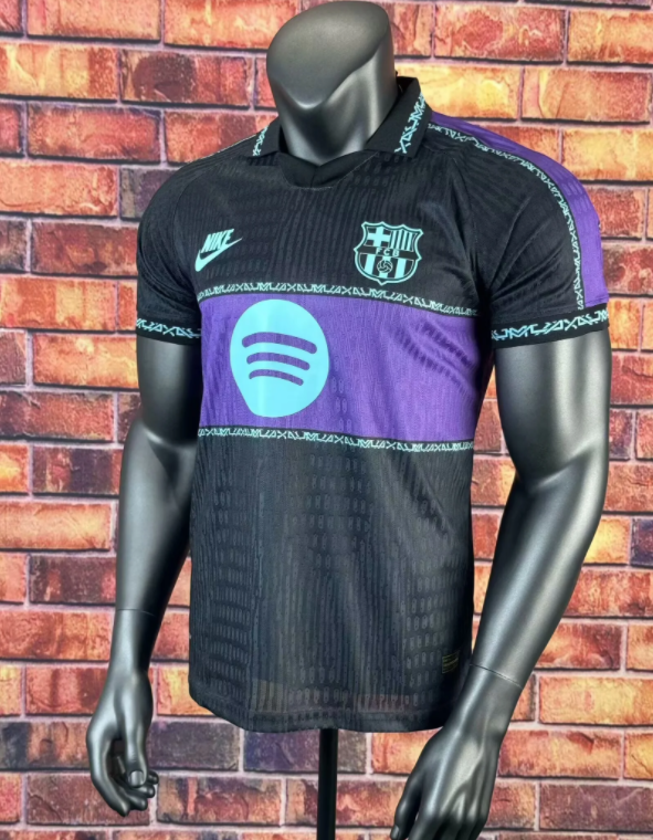 25-26 BAR Purple Black Player Version Training Shirts