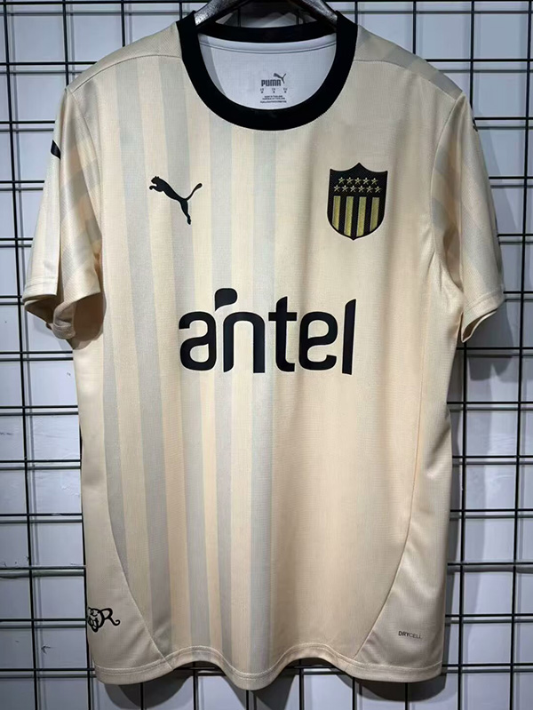 25-26 Atletico Penarol Beige Fans Soccer Jersey