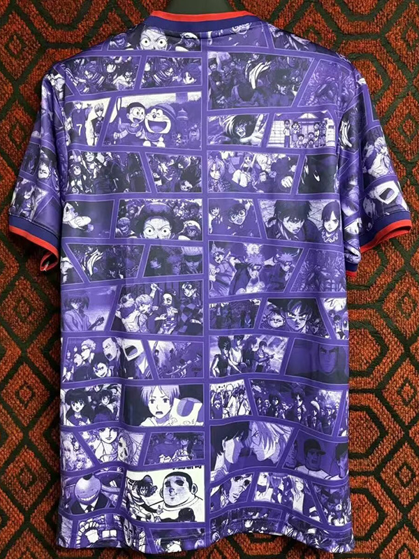 24-25 Japan Popule Special Edition Fans Training Shirts #紫色动漫