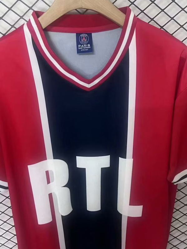 1975 PSG Paris Away #11 RTL Retro Soccer Jersey