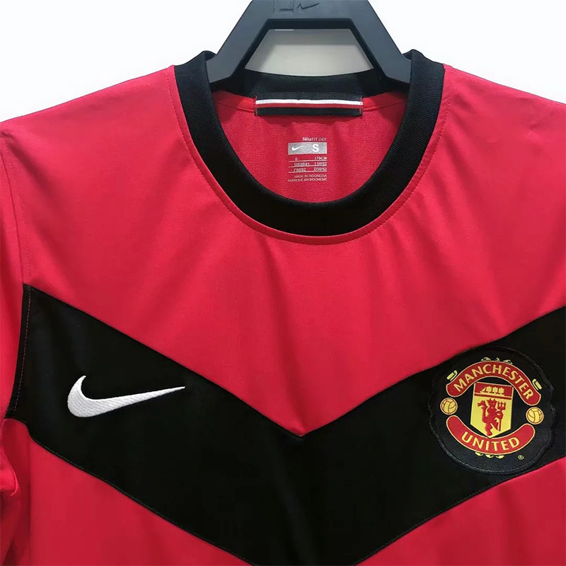 2009-2010 Man Utd Home Retro Soccer Jersey