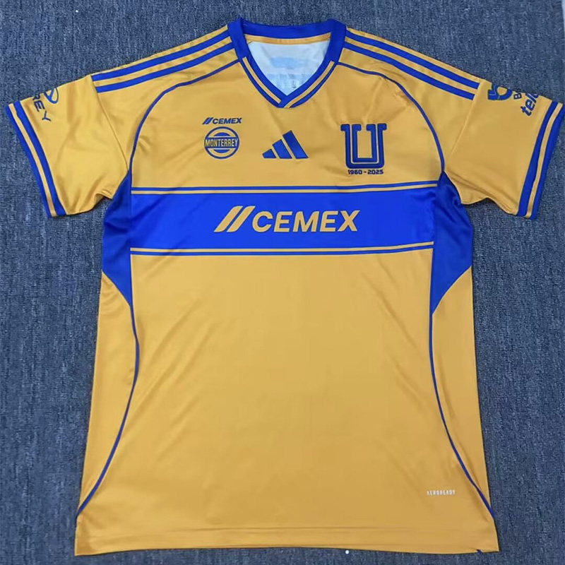 25-26 Tigres UANL Home Fans Soccer Jersey