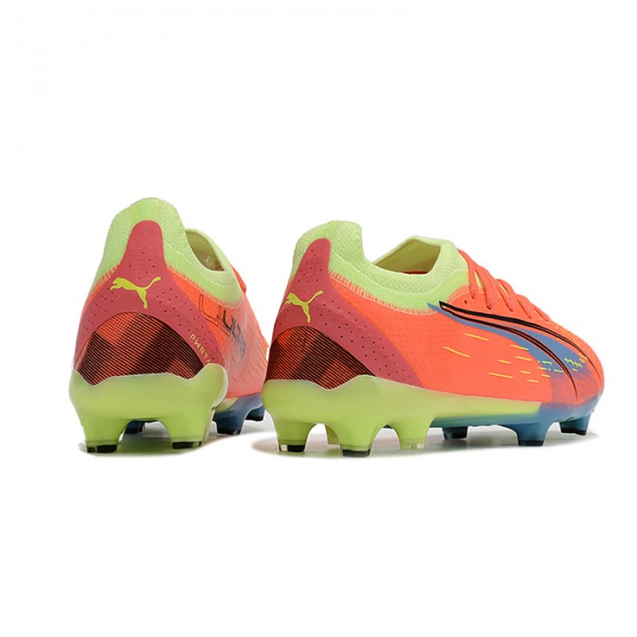 Ultra Ultimate FG Soccer Shoes-Orange/Green-5424602
