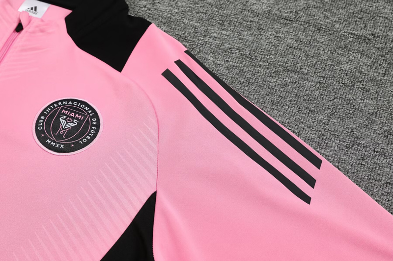 24-25 Inter Miami Pink Half Pull Tracksuit (半拉链)