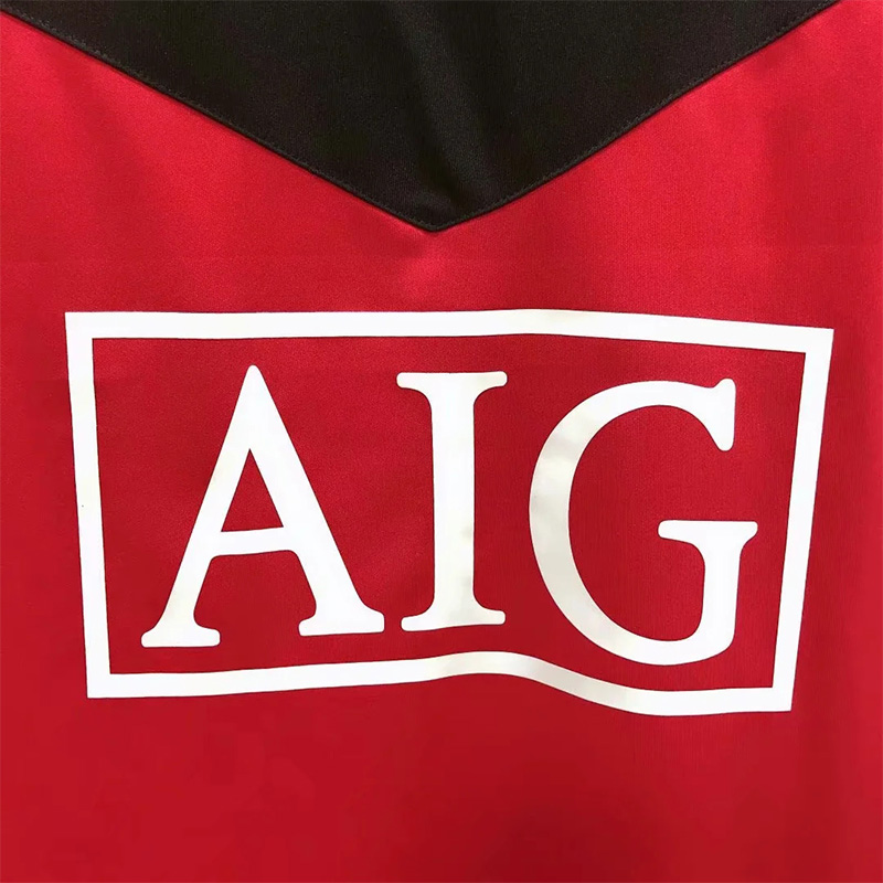 2009-2010 Man Utd Home Retro Soccer Jersey