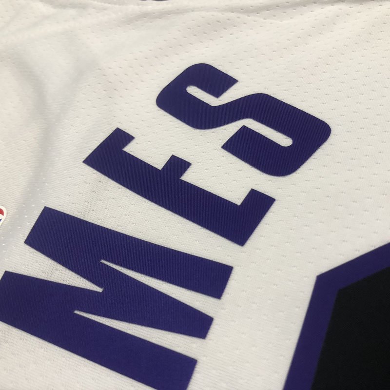22-23 LAKERS JAMES #6 White City Edition Top Qu...