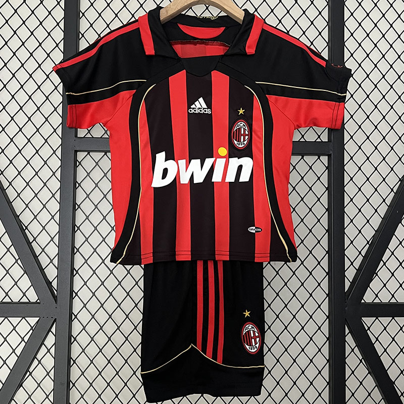 2006-2007 ACM Home Kids Retro Soccer Jersey