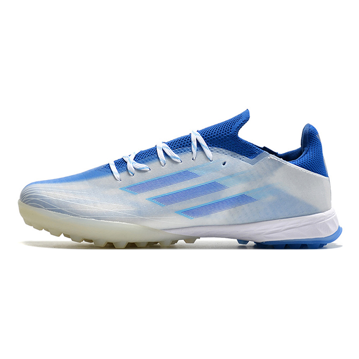 Messi X Speedflow+ TF Soccer Shoes-White/Blue-7556897
