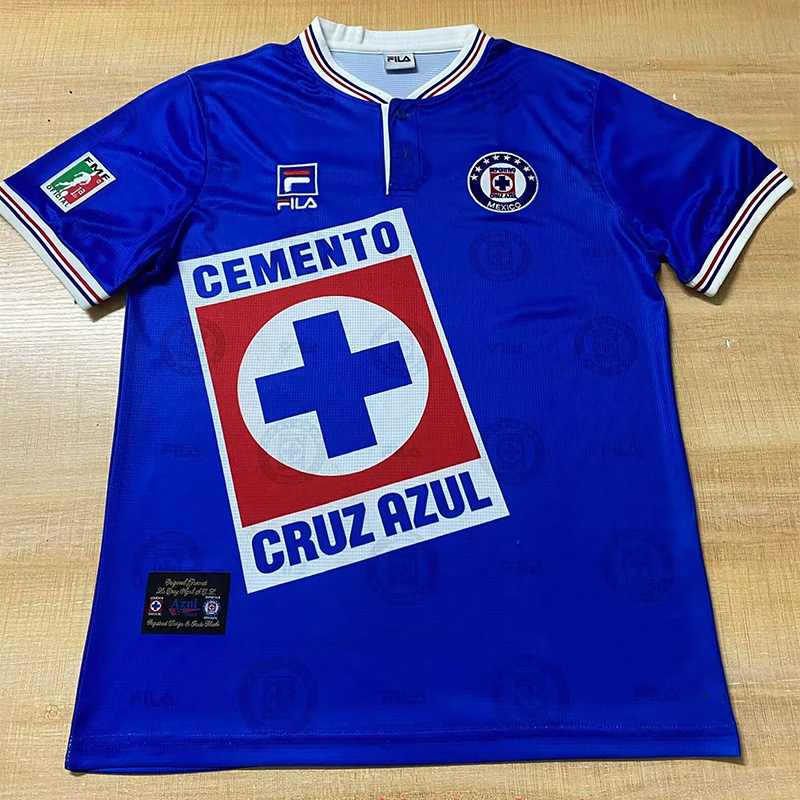 1998-1999 Cruz Azul Home Retro Soccer Jersey