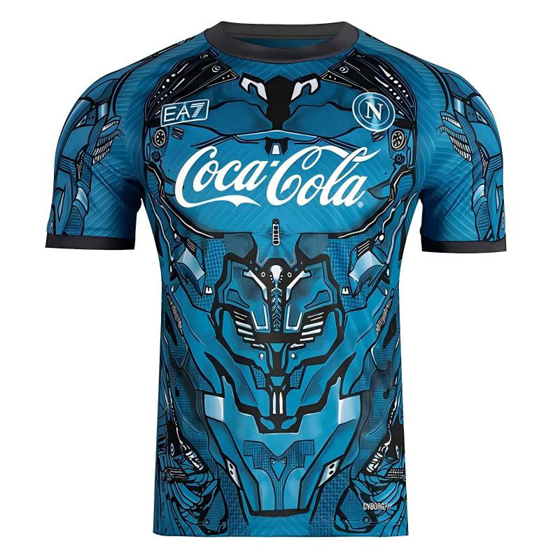 25-26 Napoli Blue Training Shirts