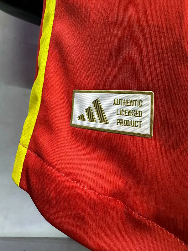 24-25 Spain Home Player Version Soccer Jersey