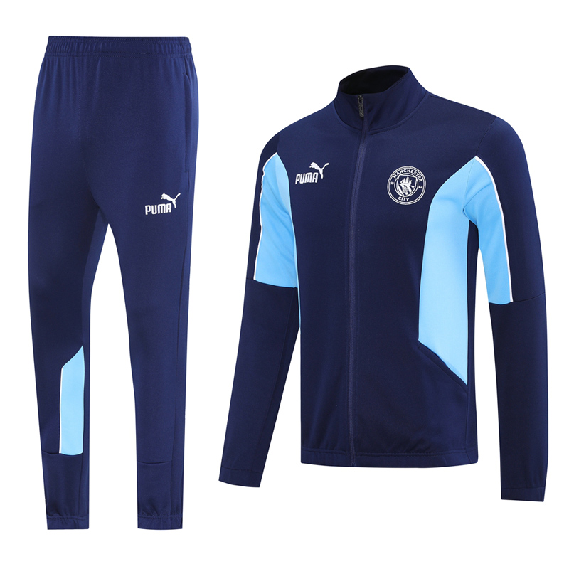 25-26 Man Utd Royal blue Jacket Tracksuit #01