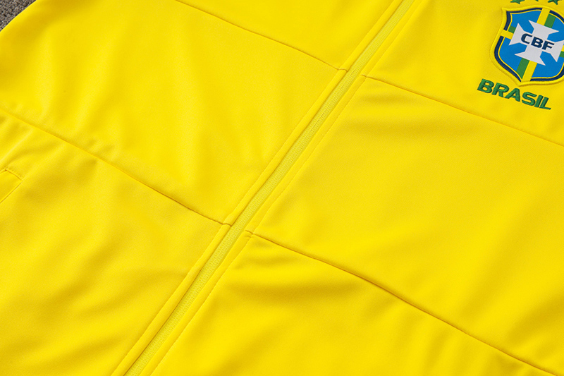 24-25 Brazil Yellow Jacket Tracksuit