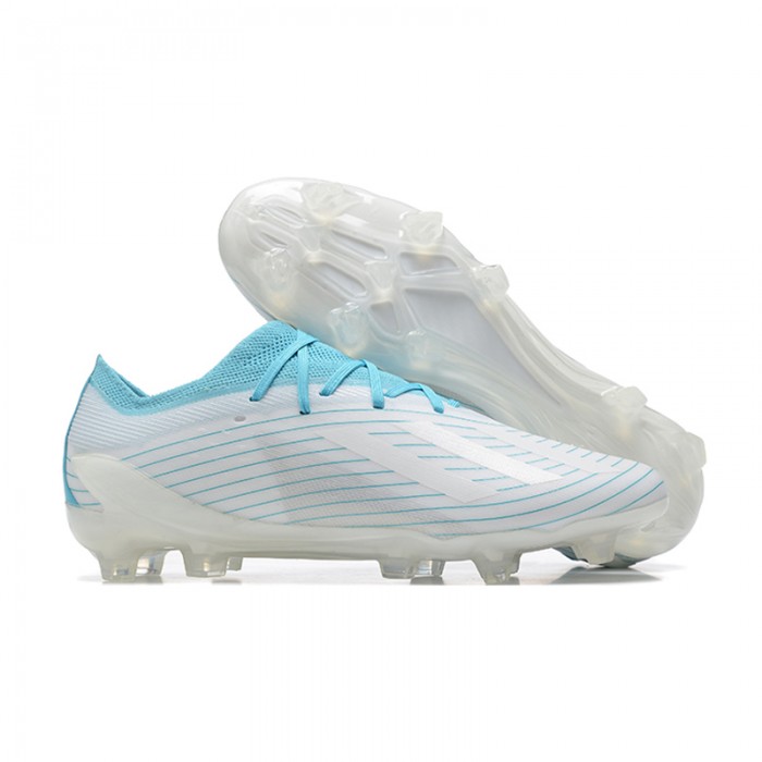 X Speedportal .1 2022 World Cup Boots FG Soccer Shoes-White/Blue-2692006